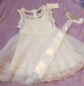 Trish Scully White Sophia dress